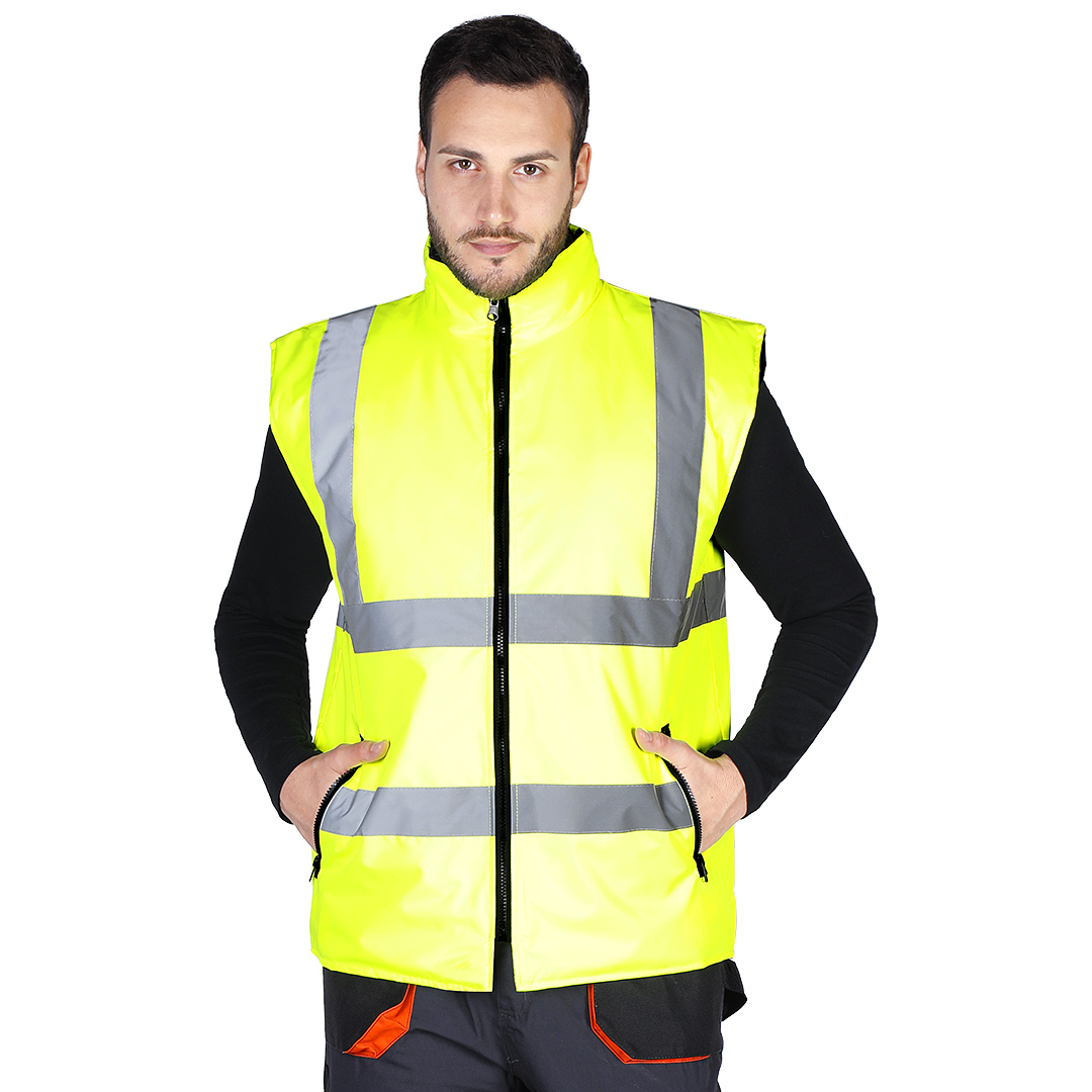 Reversible unisex safety vest