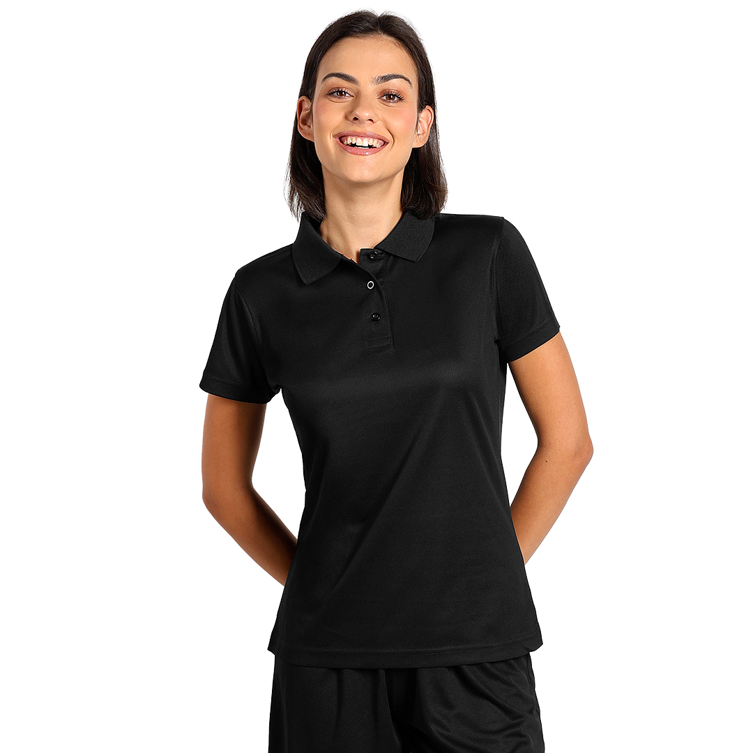 Women’s sports polo shirt, 130 g/m²
